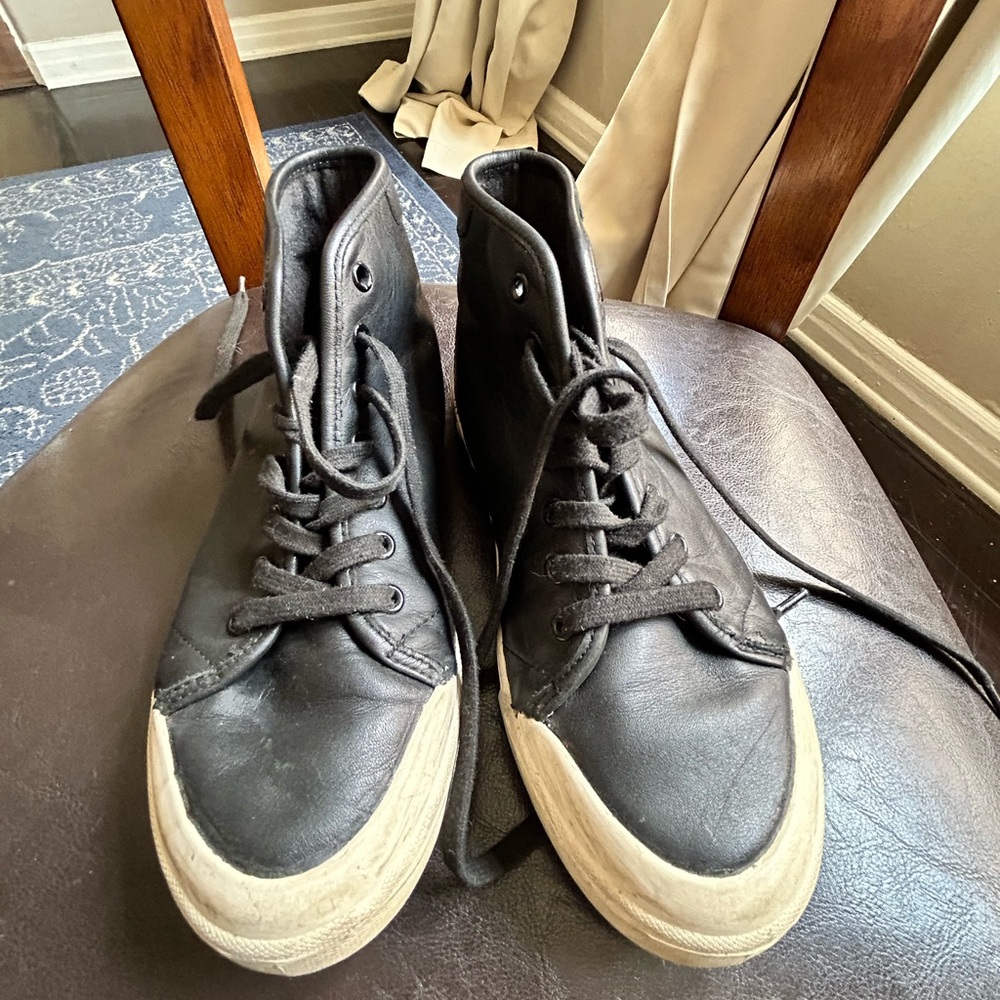 Rag and Bone women’s leather high top Sneakers
